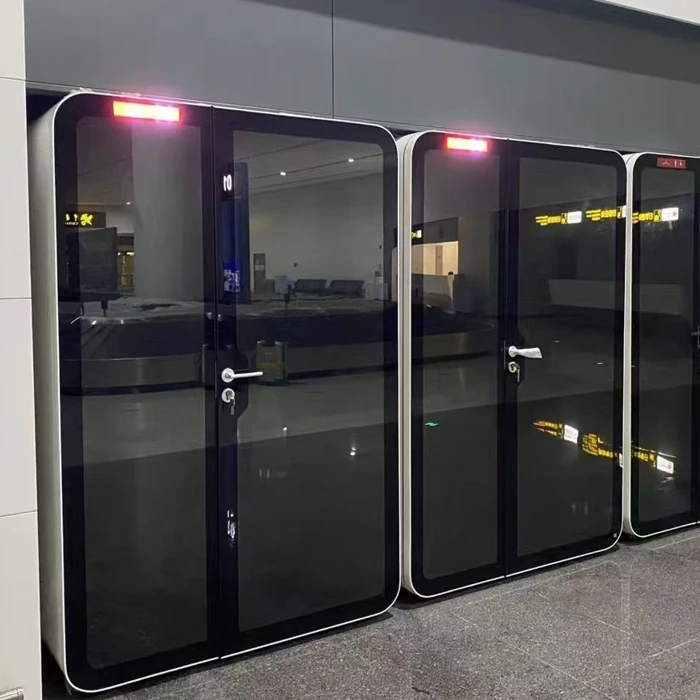Soundproof Airport Office Booth